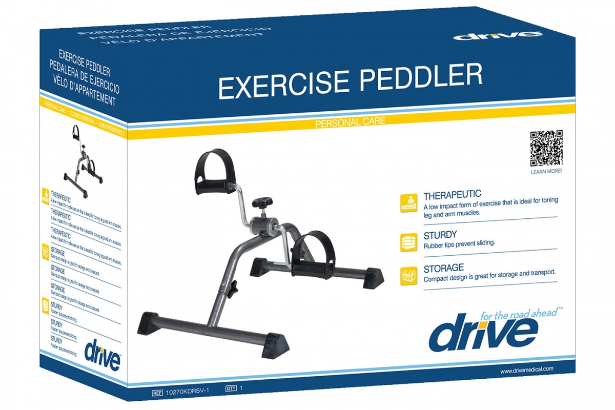 Exercise Peddler, Retail Packaging
