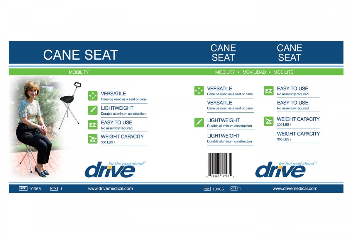 Cane Seat, Retail Packaging