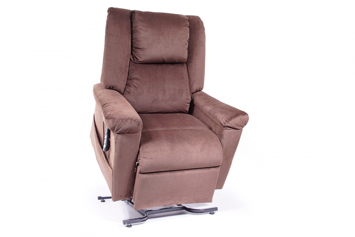 MaxiComfort Lift Chair & Recliner DayDreamer (Lifted) PR-630 Shown in Hazelnut