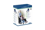 TranSport Aluminum Transport Chair from Drive DeVilbiss Healthcare, Retail Packaging